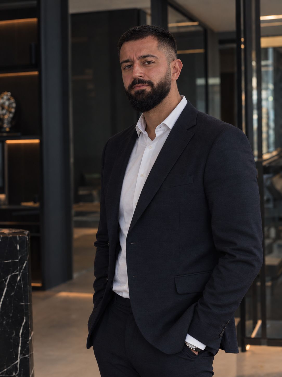 Bayram Ozan, oprichter en financieringsadviseur van Absolut Finance