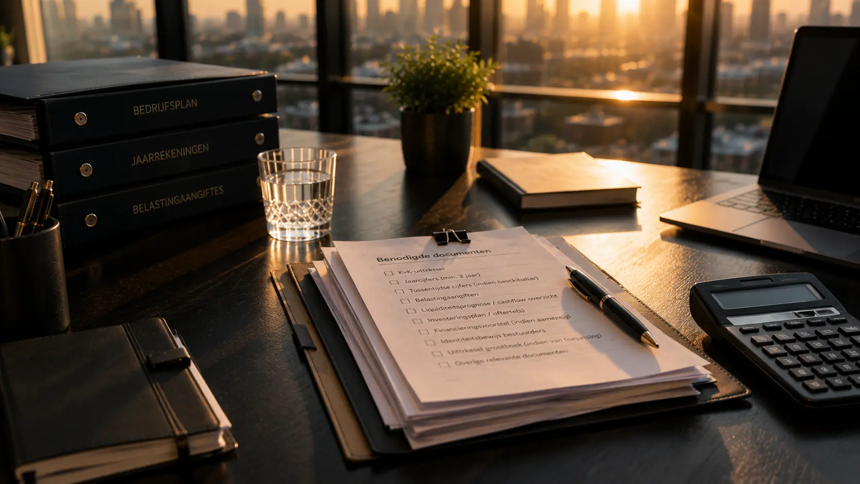Documenten voor een financieringsaanvraag